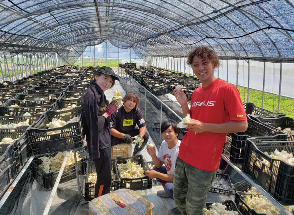 本気で農業に取り組み、農業で独立を目指す選手も