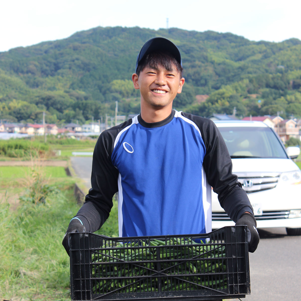 ハンドボール選手が作った農作物！