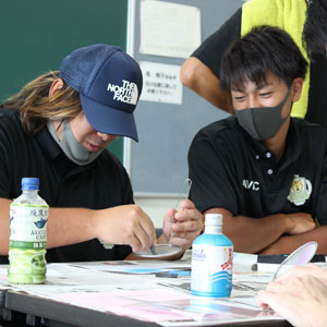 パステルアートの参戦