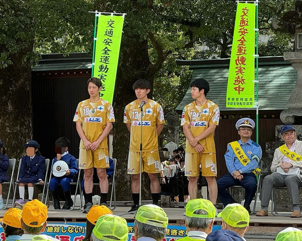 太宰府天満宮で【秋の交通安全運動式典】に参加しました！