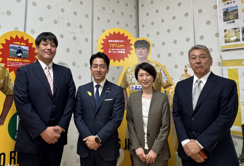 農林水産大臣 小泉進次郎氏