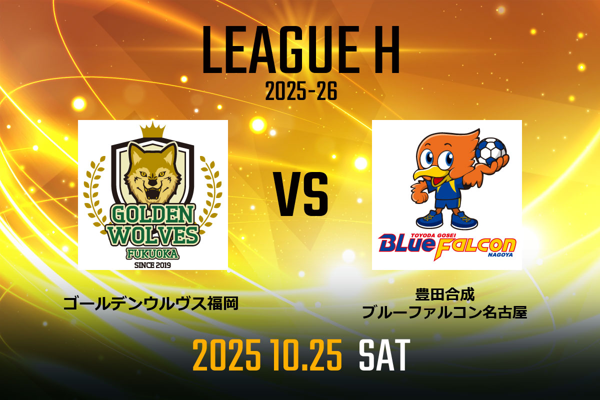 vs.豊田合成ブルーファルコン名古屋
