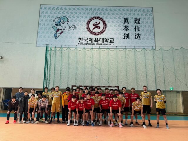 【韓国遠征】
2月5日〜7日
韓国体育大学へ合宿に行きました🇰🇷

リーグ再開に向けて、実りのある合宿となりました🤾

韓国体育大学の皆さん、ありがとうございました‼️

#ゴールデンウルヴス福岡#ウルヴス#リーグh#ハンドボール#韓国遠征